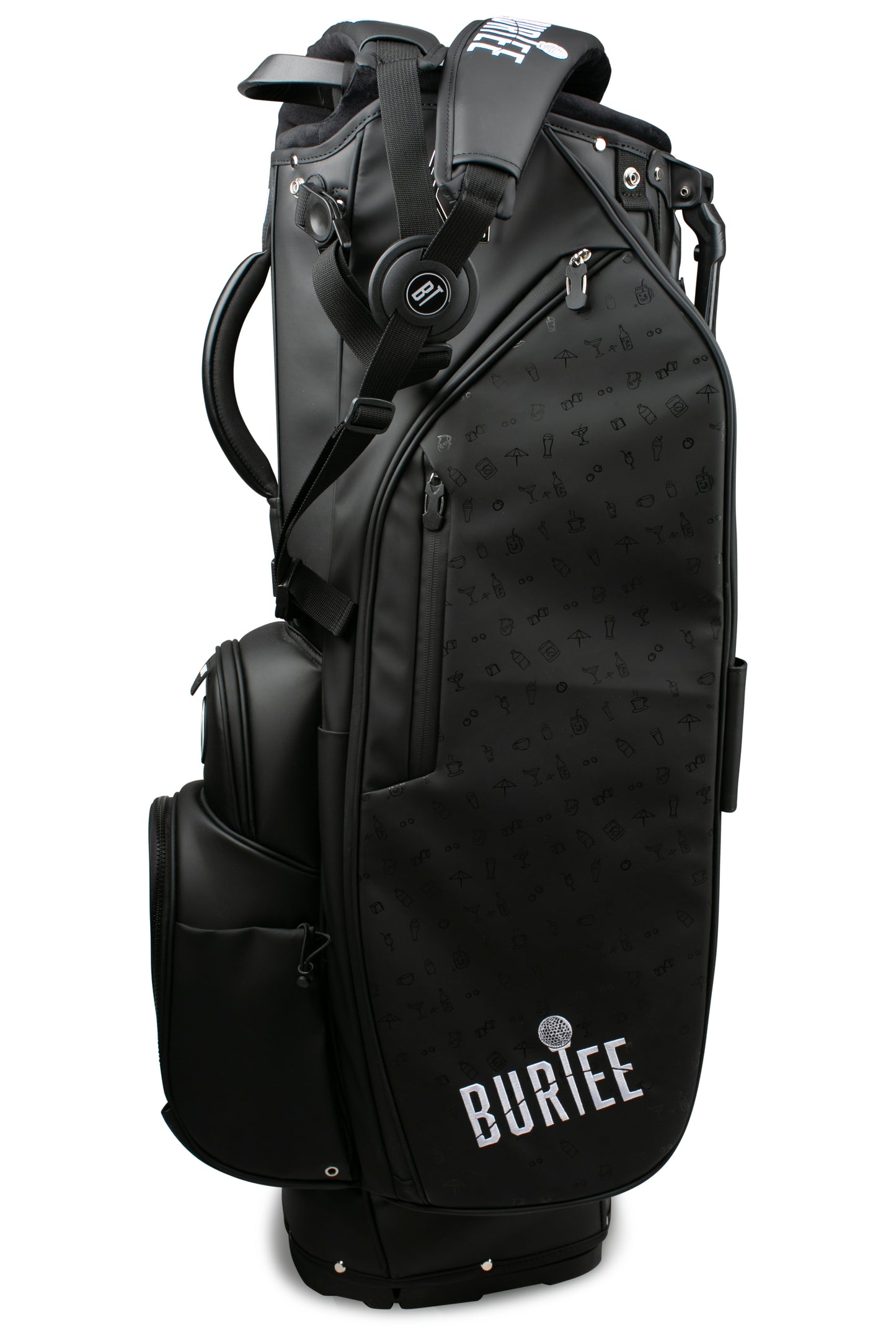 Carry Golfbag Tour inspired all Black Drink