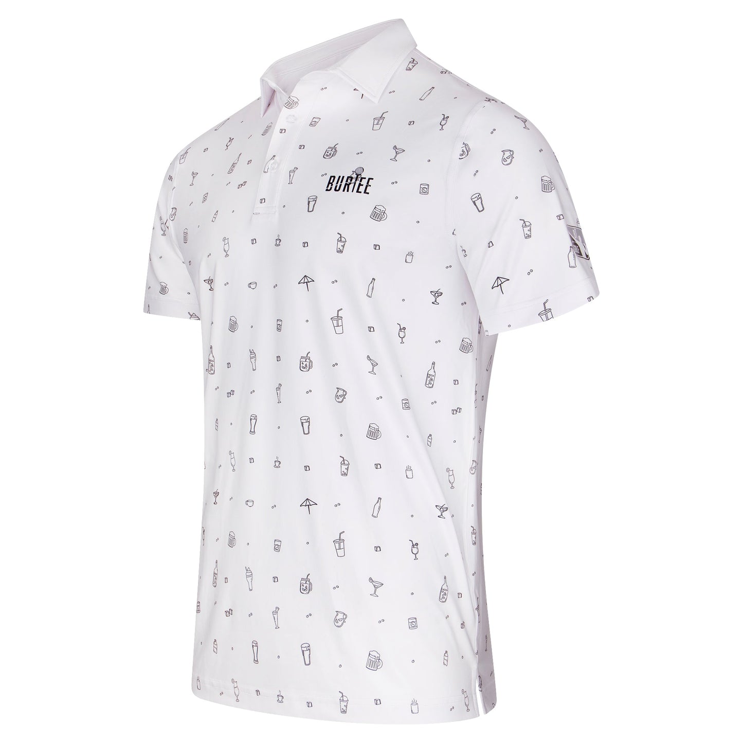 Buddy Poloshirt slim fit Drink Icon