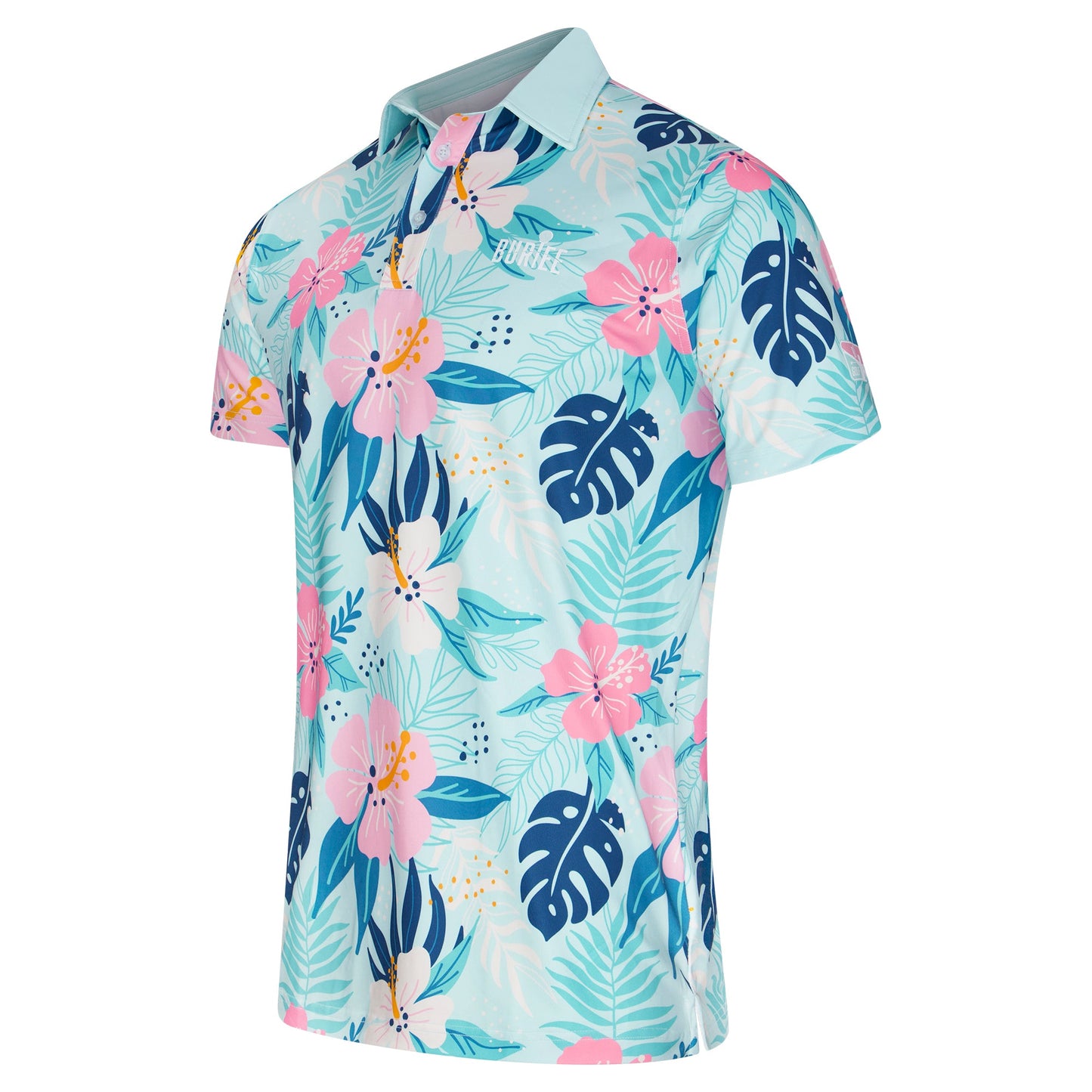 Buddy Poloshirt slim fit tropical