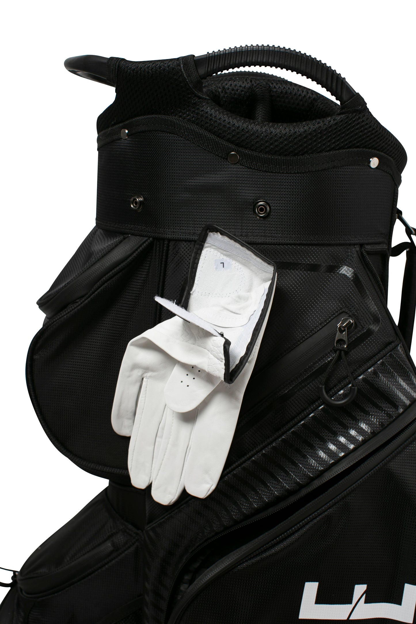 Carry Golfbag schwarz/weiß