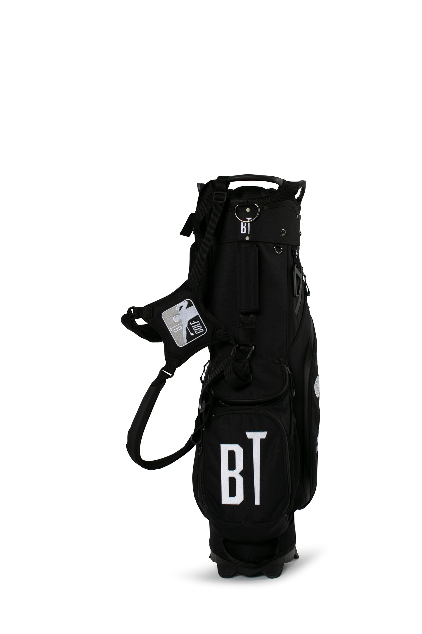 Carry Golfbag schwarz/weiß