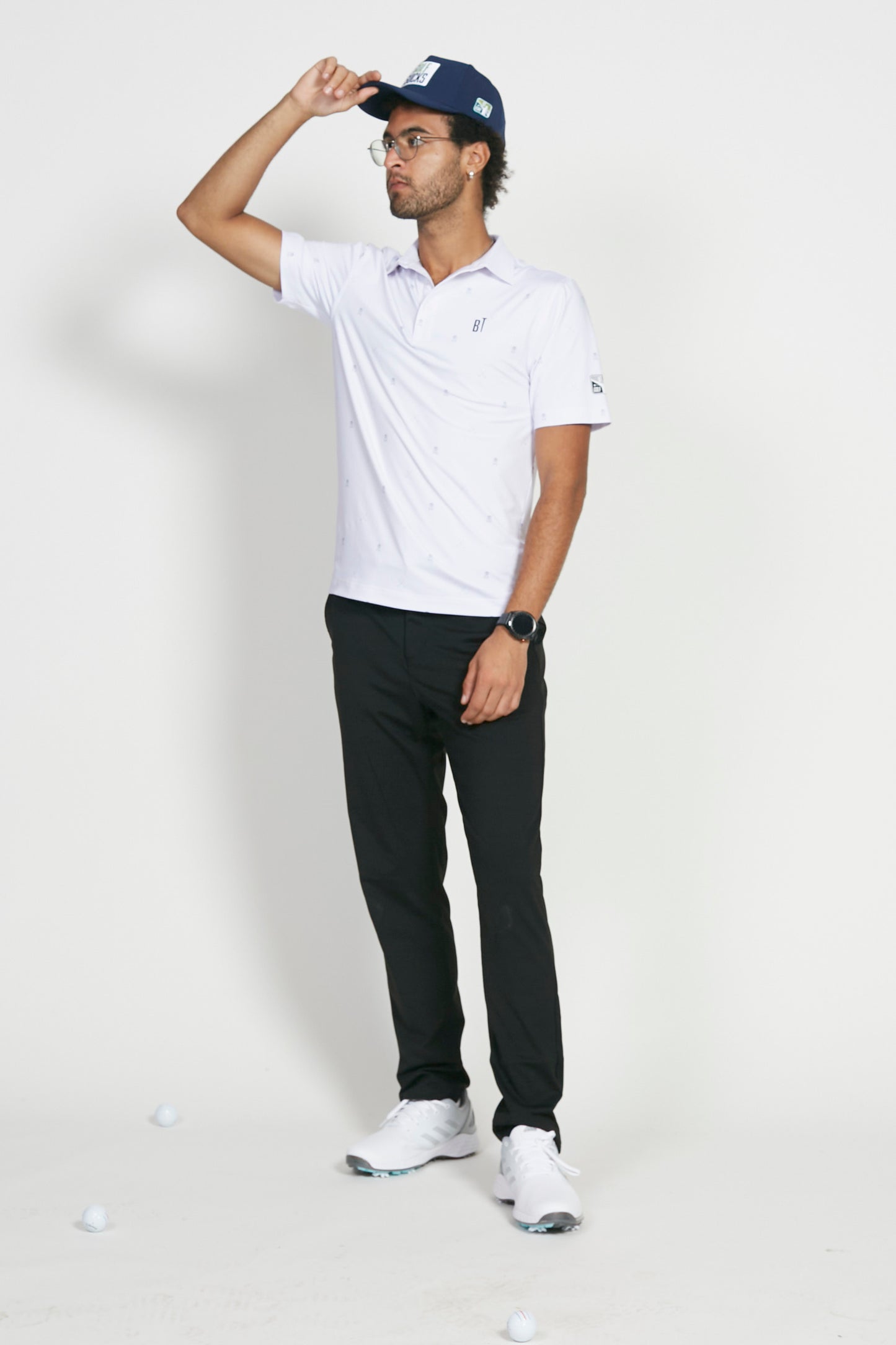 Flex Cap "GOLF SUCKS" navy