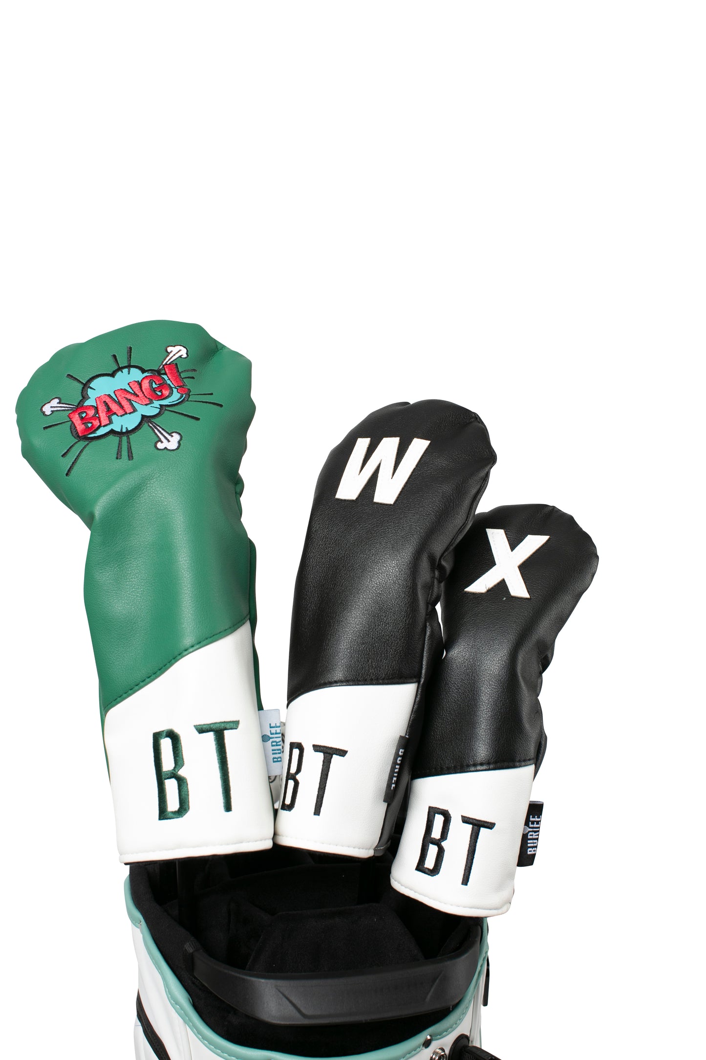 Fairway Headcover Retro schwarz