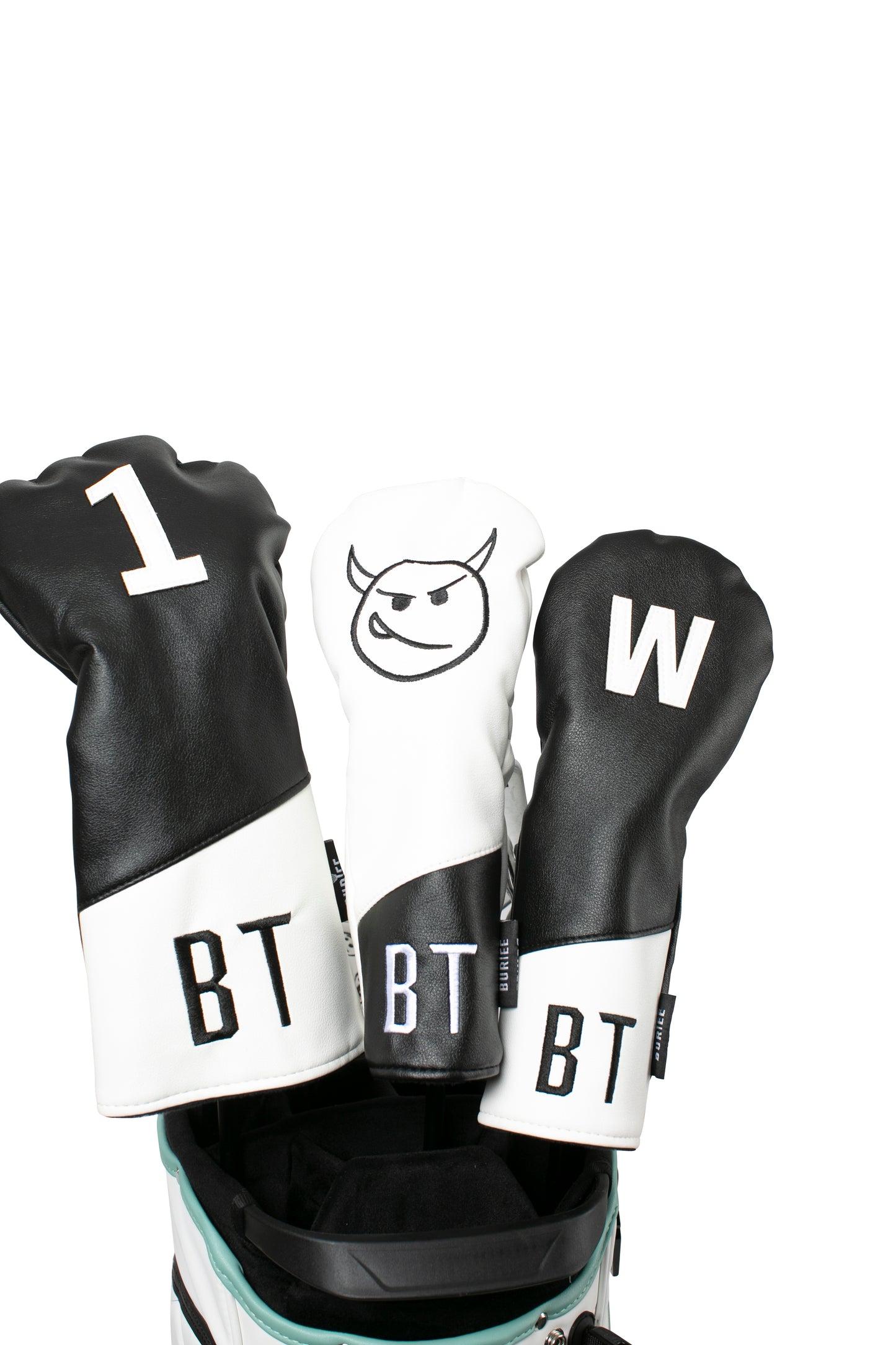 Driver Headcover Retro schwarz