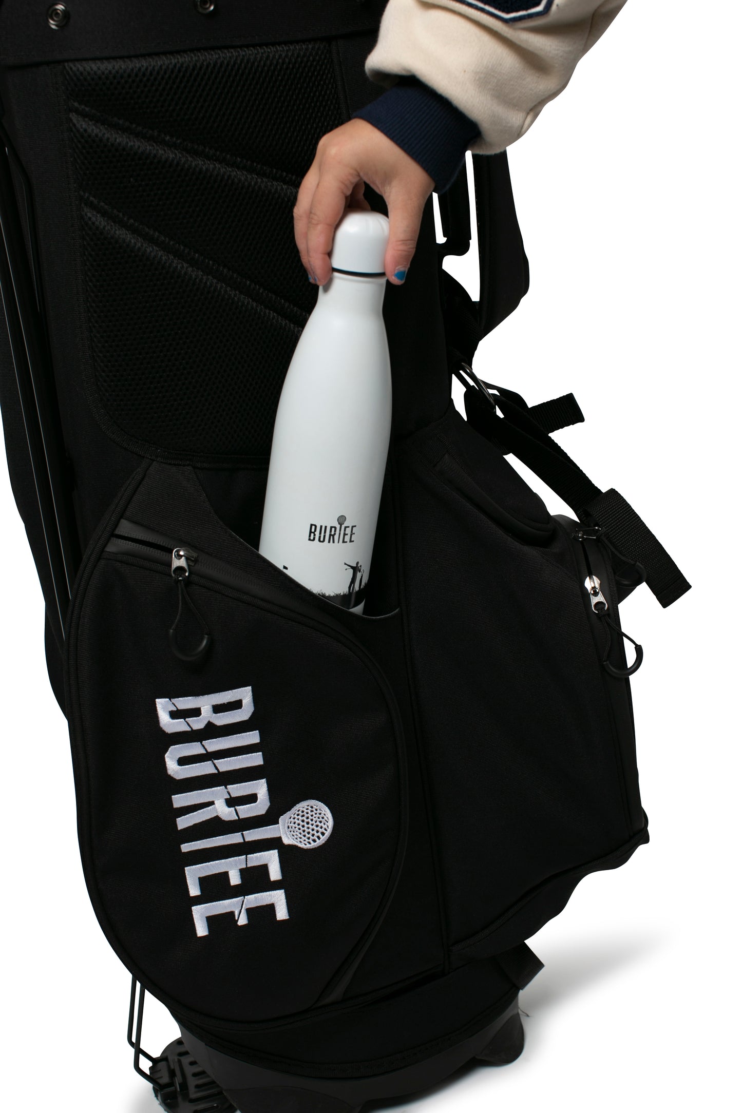 Carry Golfbag schwarz/weiß