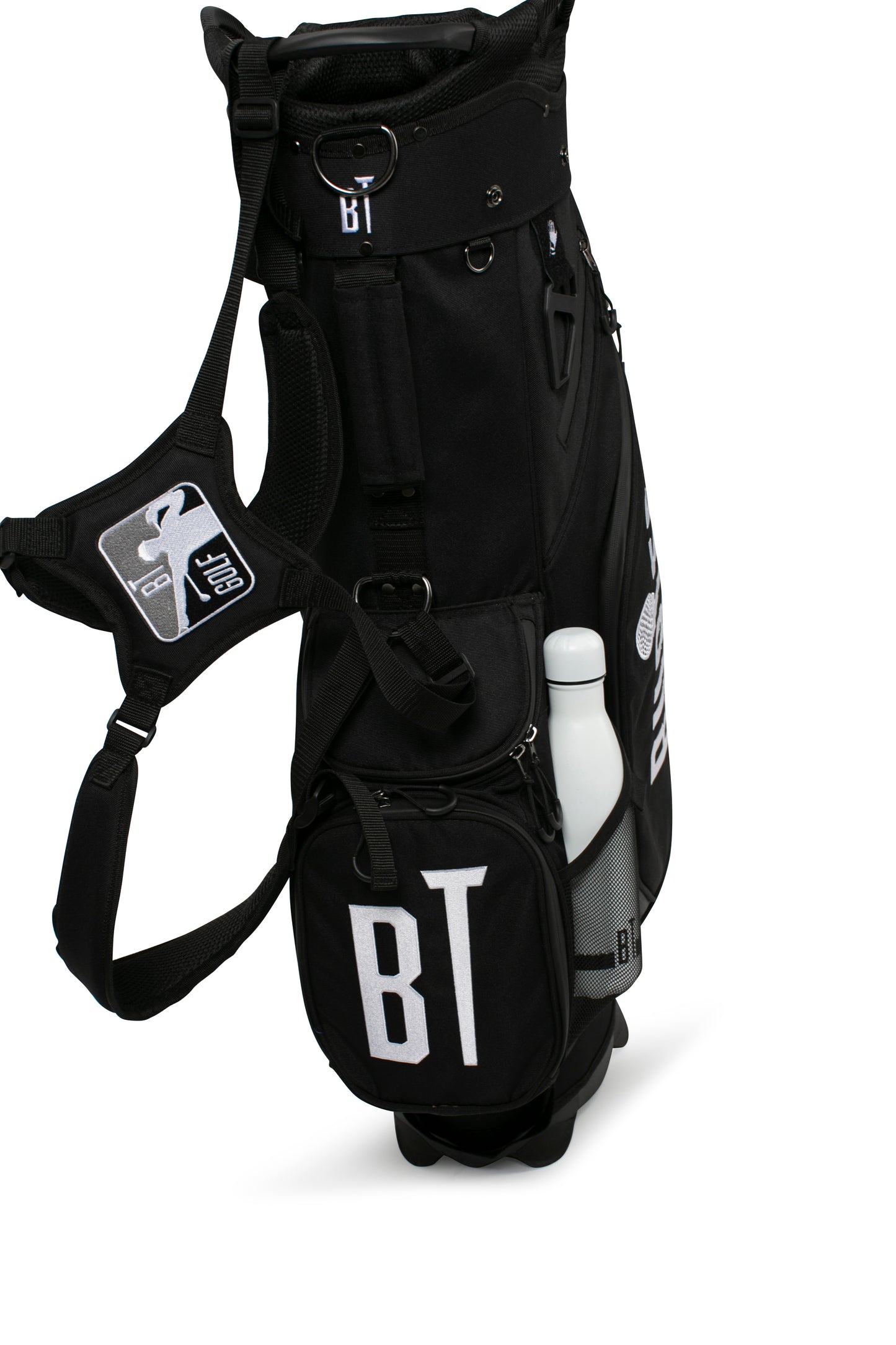 Carry Golfbag schwarz/weiß