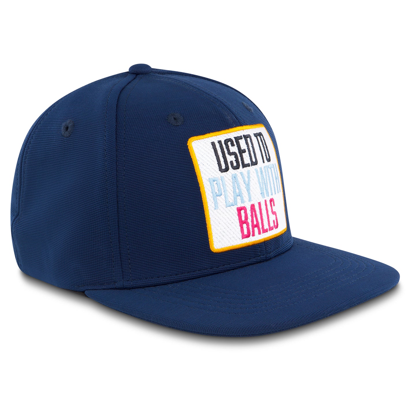 Flex Cap "USED TO PLAY WITH BALLS" navy