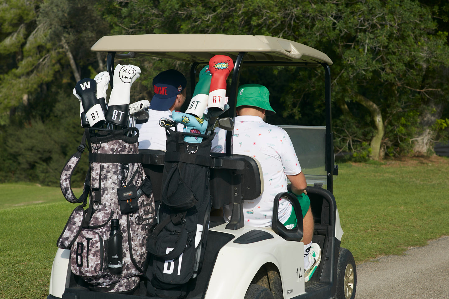 Driver Headcover BANG grün