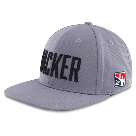 Flex Cap "HACKER" grau