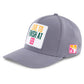 Flex Cap "LOVE TO FINISH AT 69" grau