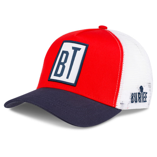 Trucker Cap rot/navy/weiss